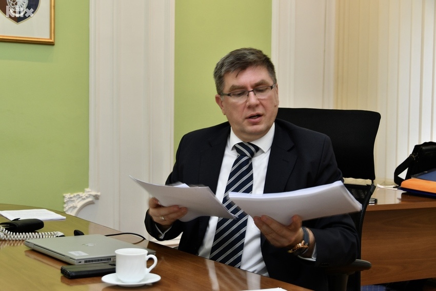 Ministar finansija KS Amel Kovačević (Foto: I. Š./Klix.ba)