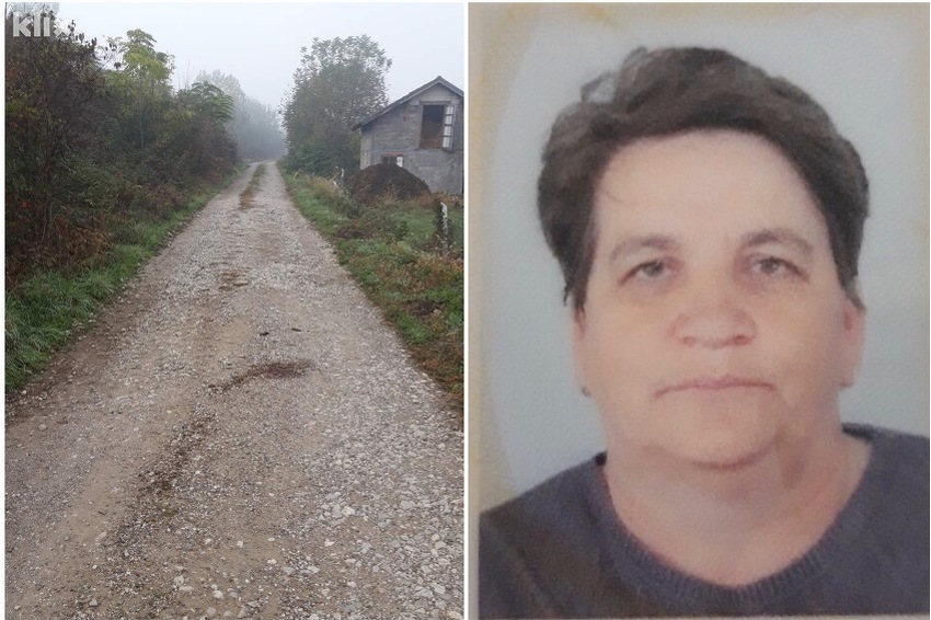 Put na kojem je poginula Rabija Džinić (Foto: Klix.ba)