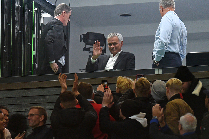 Mourinho na Old Traffordu (Foto: AFP)