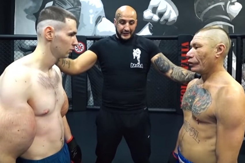Kiril Terešin uoči svoje prve MMA borbe