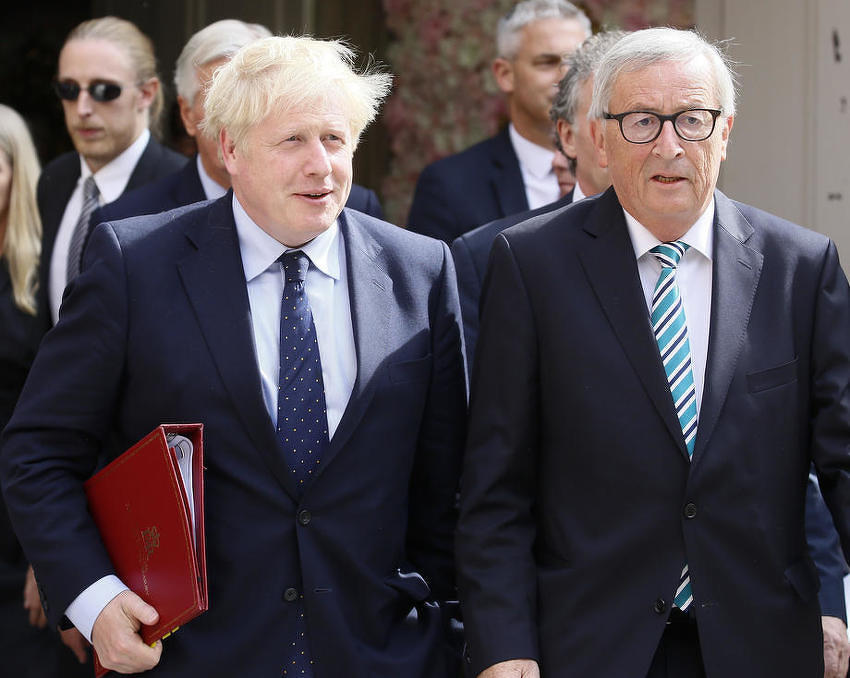 Boris Johnson i Jean Claude Juncker