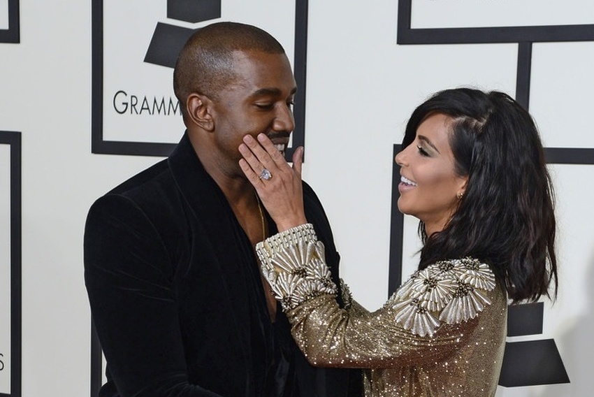 Kanye West i Kim Kardashian (Foto: EPA-EFE)