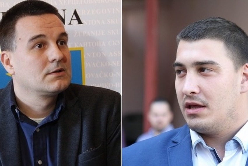 Aner Žuljević (SDP) i Haris Zahiragić (SDA)