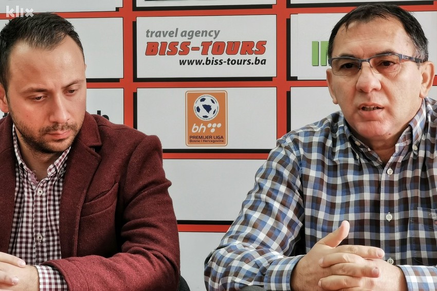 Ismar Huskić i Slaviša Božičić (Foto: E. M./Klix.ba)