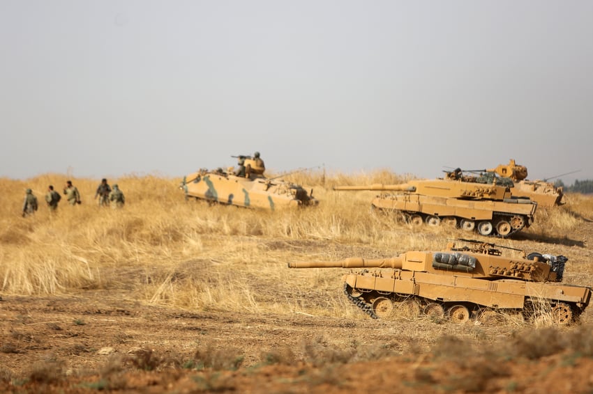 Turska vojna operacija Izvor mira u Siriji (Foto: AFP)