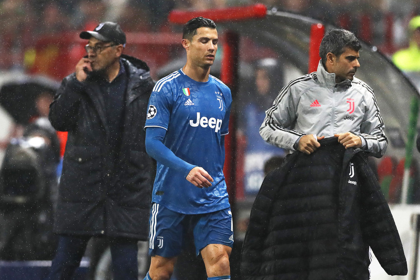 Maurizio Sarri i Cristiano Ronaldo (Foto: EPA-EFE)
