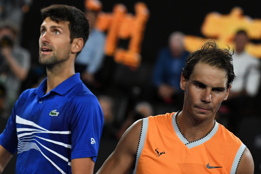 Đoković i Nadal u borbi za prvo mjesto (Foto: AFP)