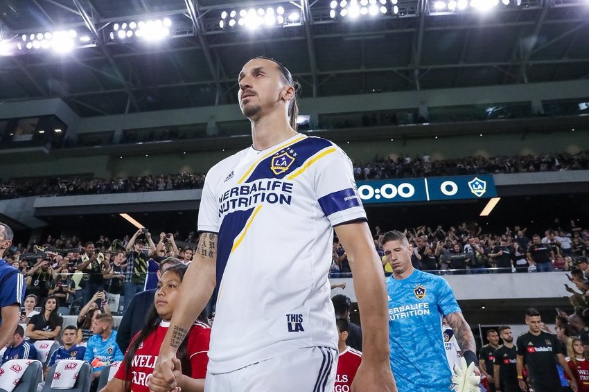 Zlatan Ibrahimović (Foto: Twitter/LA Galaxy)