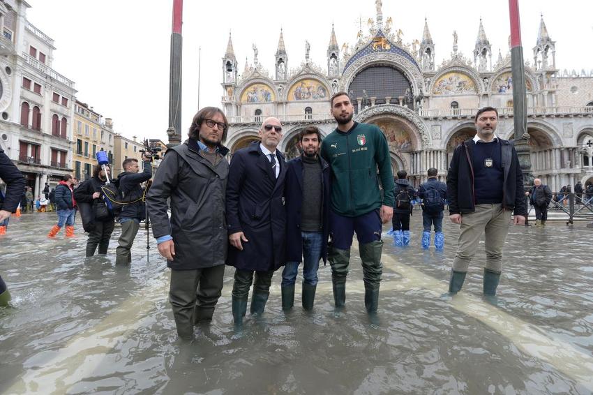 Donnarumma i Vialli posjetili Veneciju (Foto: EPA-EFE)