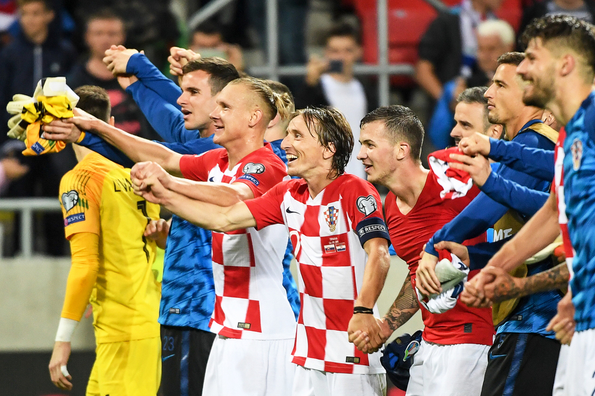 Hrvatska proslavila plasman na Evropsko prvenstvo (Foto: EPA-EFE)