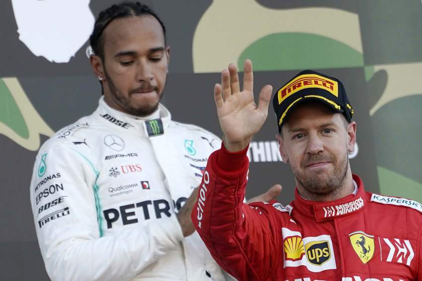 Hamilton i Vettel (Foto: EPA-EFE)