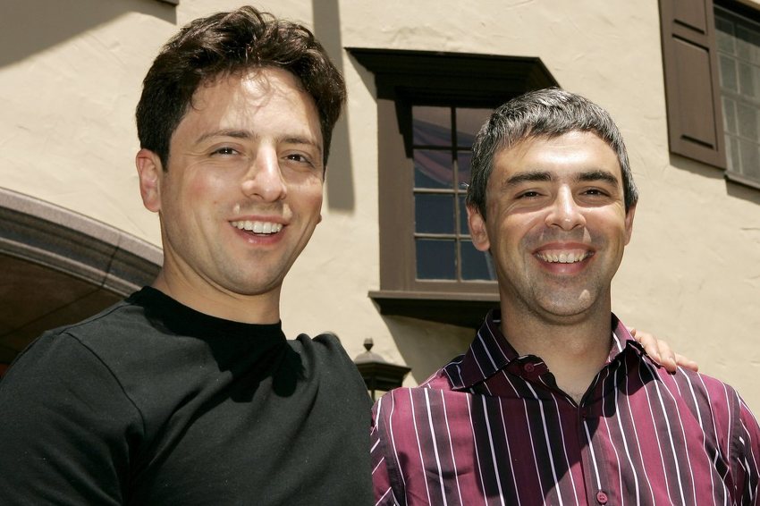 Sergey Brin i Larry Page 2005. godine (Foto: EPA-EFE)