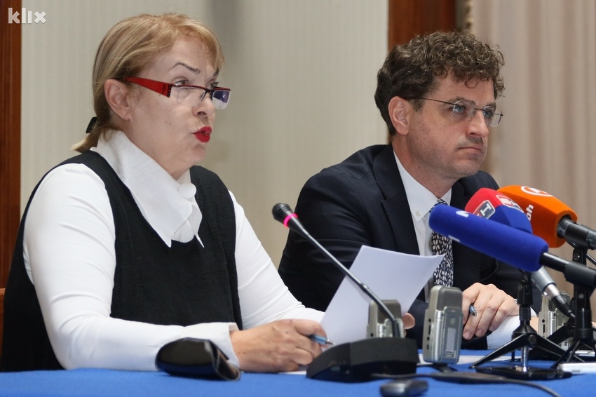Advokati Senka Nožica i Nedim Ademović (Foto: H. M./Klix.ba)