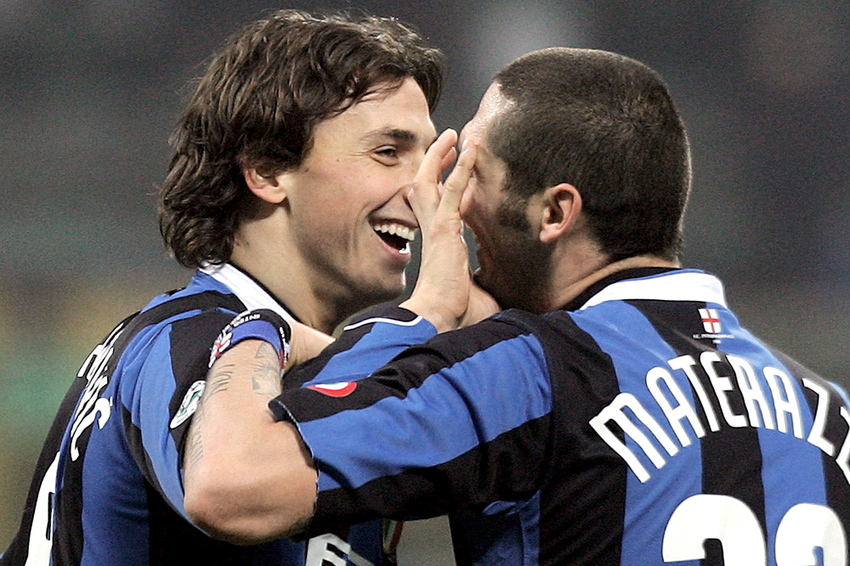 Materazzi i Ibrahimović (Foto: EPA-EFE)