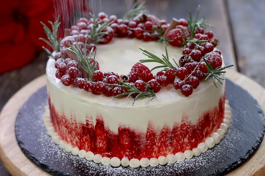 Za Novogodisnje Praznike Pripremite Zimsku Tortu Od Badema I Malina Klix Ba