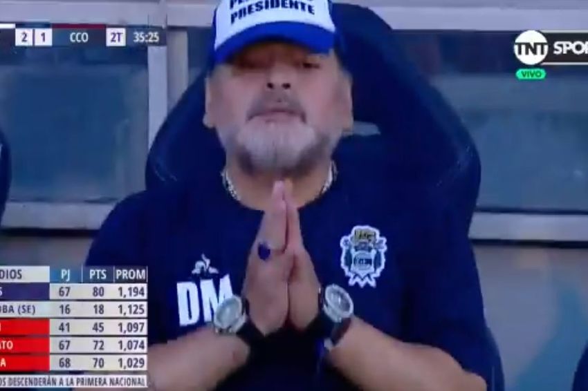 Foto: Screenshot/Diego Maradona