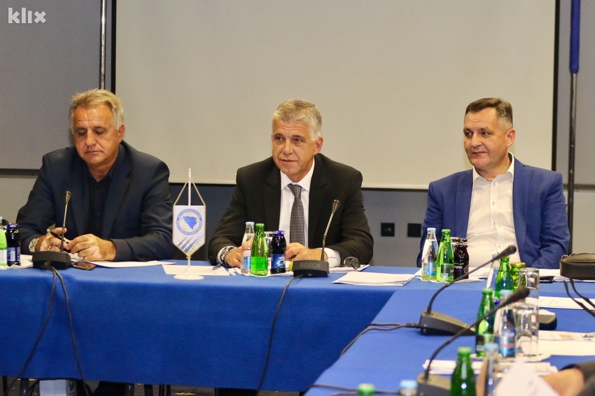 Milorad Sofrenić, Elvedin Begić i Ivan Beus (Foto: Arhiv/Klix.ba)