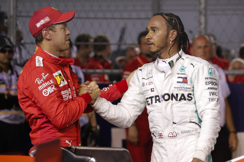 Vettel i Hamilton (Foto: EPA-EFE)