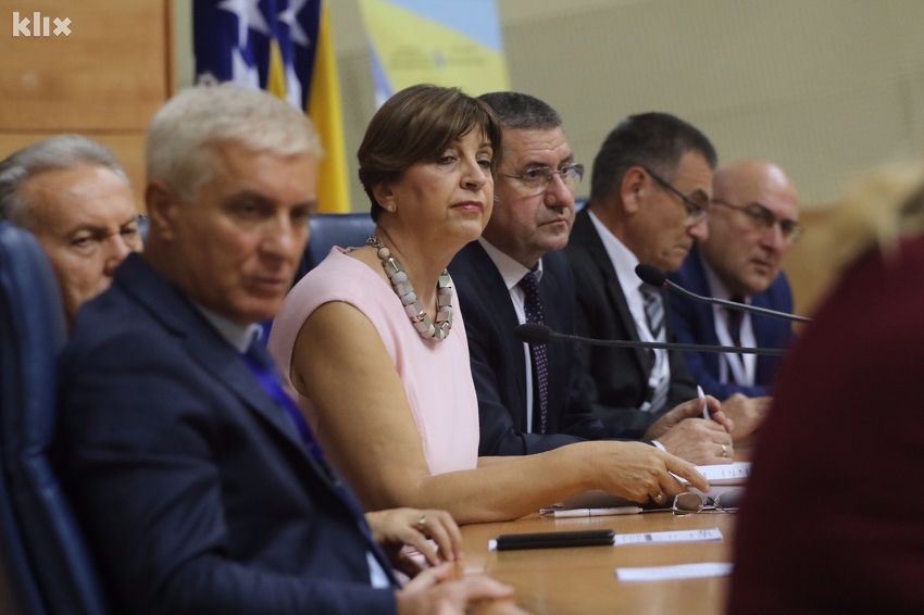 Članovi Centralne izborne komisije BiH (Foto: D. S./Klix.ba)