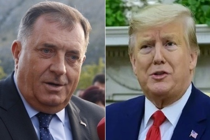 Milorad Dodik i Donald Trump