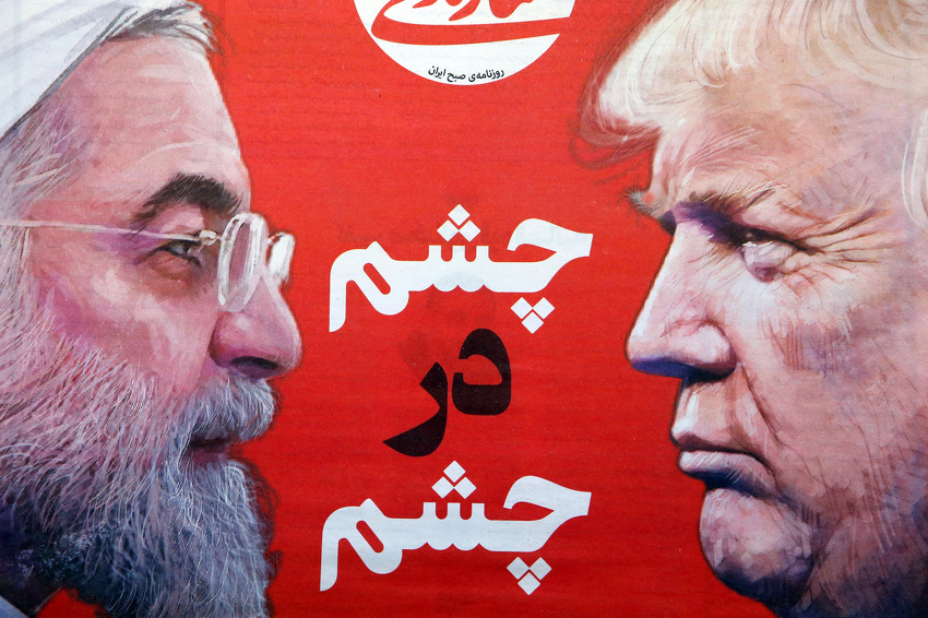 Predsjednici Rouhani i Trump (Foto: EPA-EFE)