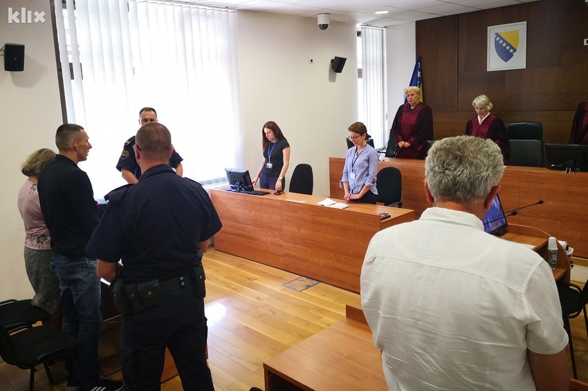 Sa suđenja u Novom Travniku (Foto: E. M./Klix.ba)