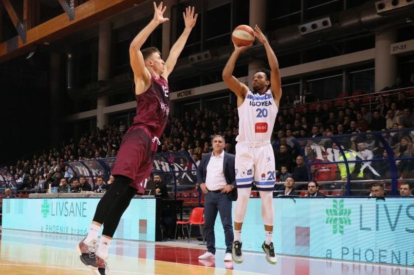 Foto: KK Igokea/Nikola Varuna (Rashad Vaughn)