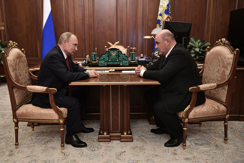 Putin i Mišustin (Foto: EPA-EFE)
