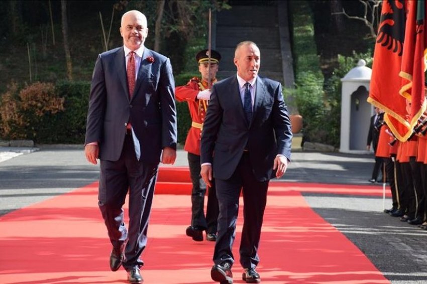 Edi Rama i Ramush Haradinaj