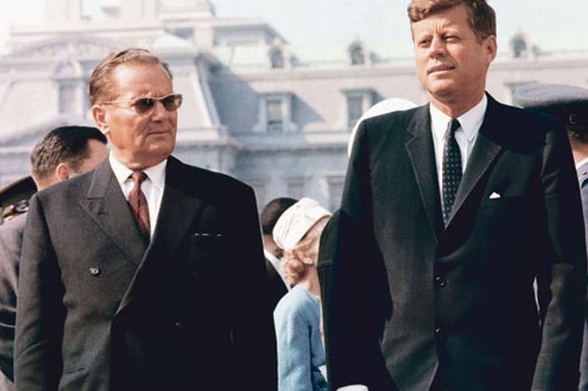 Tito i američki predsjednik Kennedy