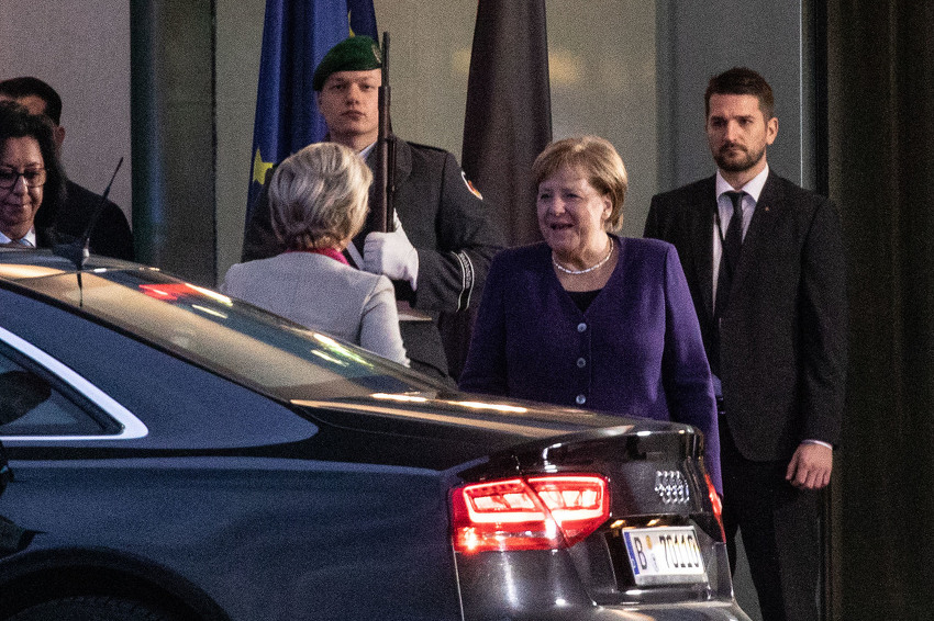 U Berlin stigla i predsjednica Evropske komisije Ursula von der Leyen (Foto: EPA-EFE)