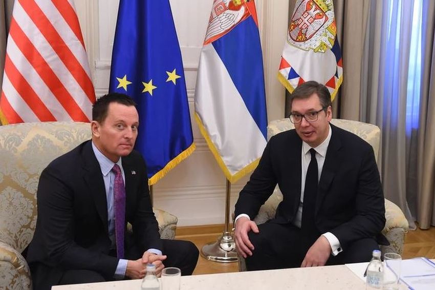 Grenell i Vučić (Foto: Dragan Kujundžić/Tanjug)
