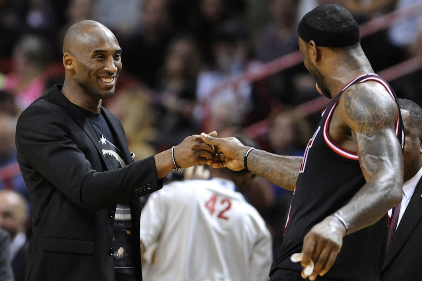 Kobe Bryant i LeBron James (Foto: EPA-EFE)