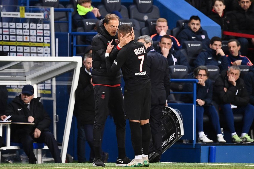 Tuchel i Mbappe (Foto: AFP)