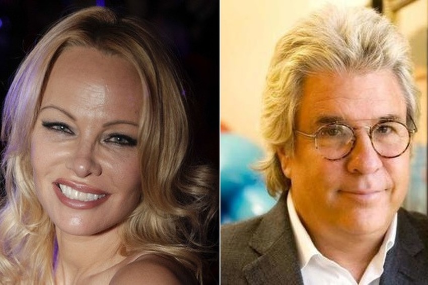 Pamela Anderson i Jon Peters (Foto: AFP)