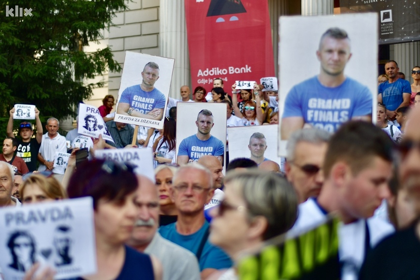 S prošlogodišnjih protesta u Sarajevu (Foto: Klix.ba)