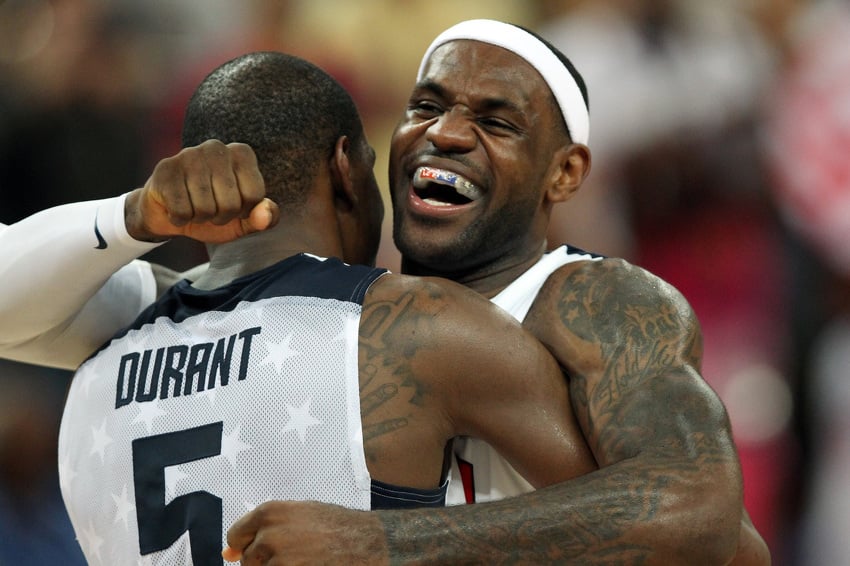 LeBron James i Kevin Durant predvode zvijezde (Foto: EPA-EFE)