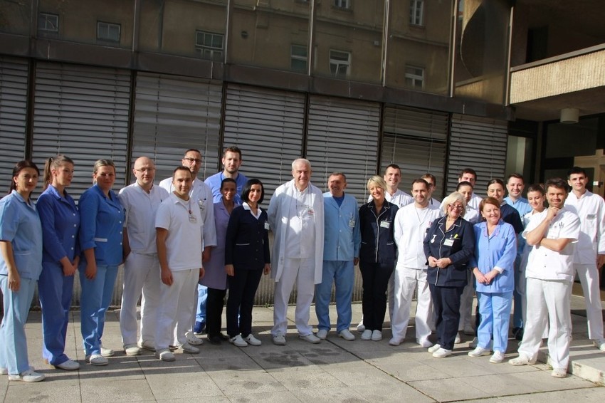 Uposlenici Klinike za neurohirurgiju KCUS-a