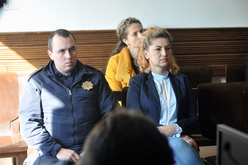 Vesna Švancer za vrijeme suđenja u Tuzli (Foto: Arhiv/Klix.ba)