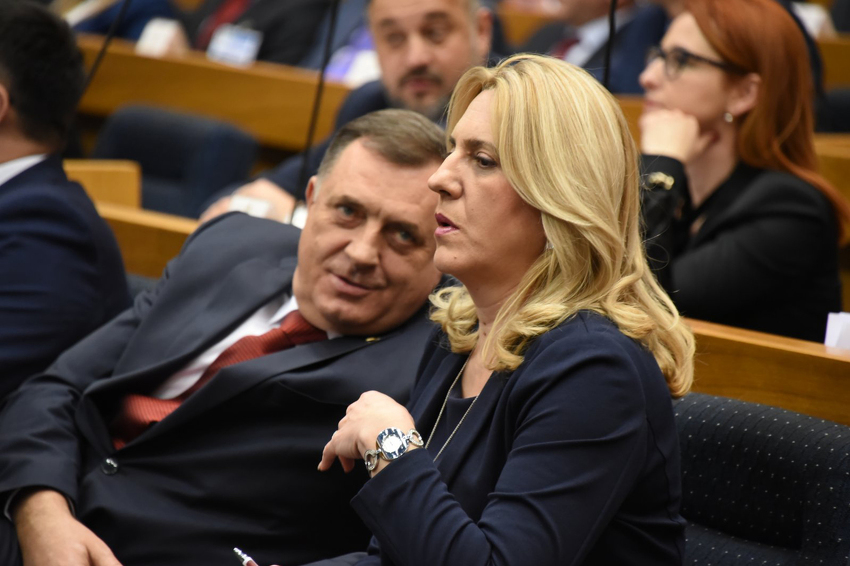 Dodik i Cvijanović (Foto: Srna)