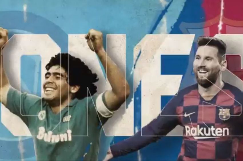 Foto: Screenshot (Maradona i Messi)