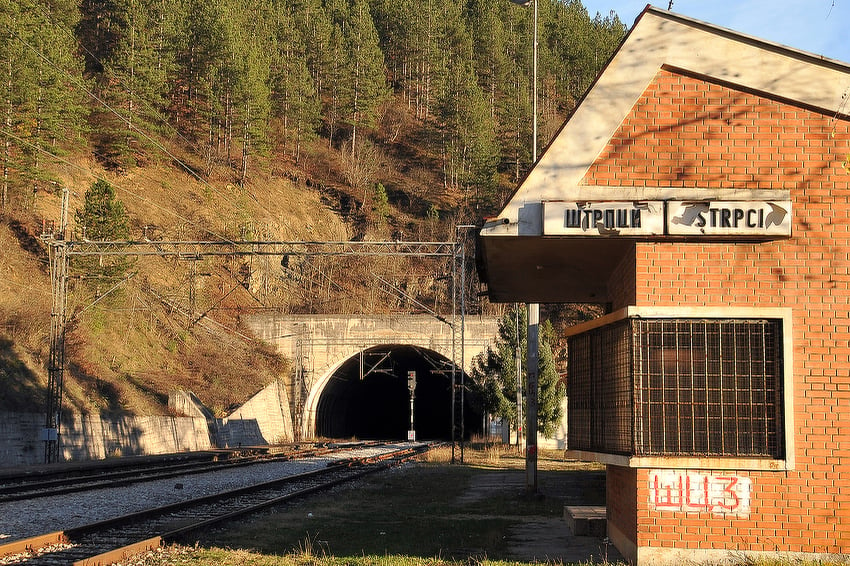 Željeznička stanica Štrpci (Foto: AFP)