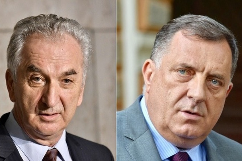Mirko Šarović i Milorad Dodik (Foto: Klix.ba)