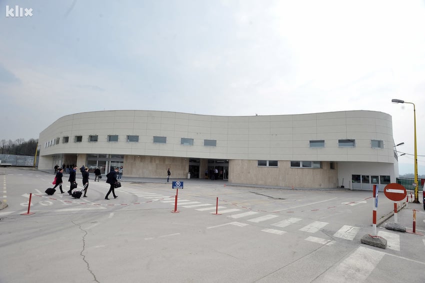 Novi putnički terminal Međunarodnog aerodroma u Tuzli (Foto: Arhiv/Klix.ba)