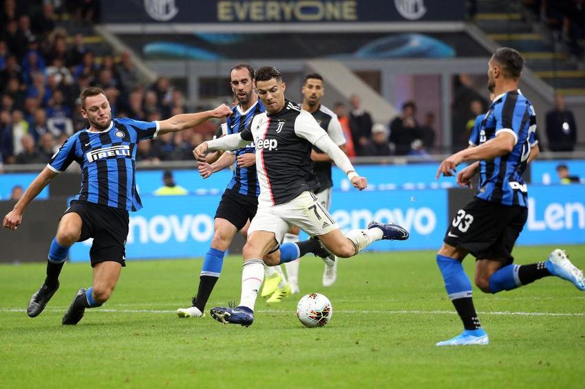 Detalj s utakmice Inter - Juventus (Foto: EPA-EFE)