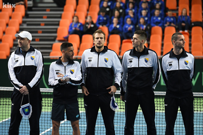 Davis Cup reprezentacija BiH (Foto: E. M./Klix.ba)