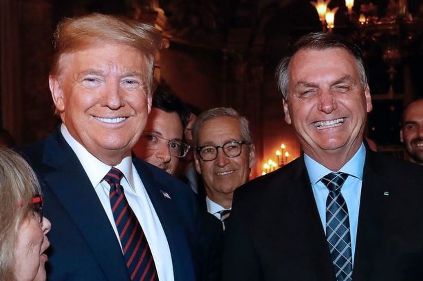 Donald Trump i Jair Bolsonaro (Foto: AFP)