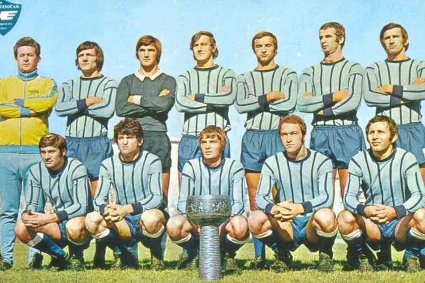 Generacija Željezničara koja je osvojila titulu 1972. godine