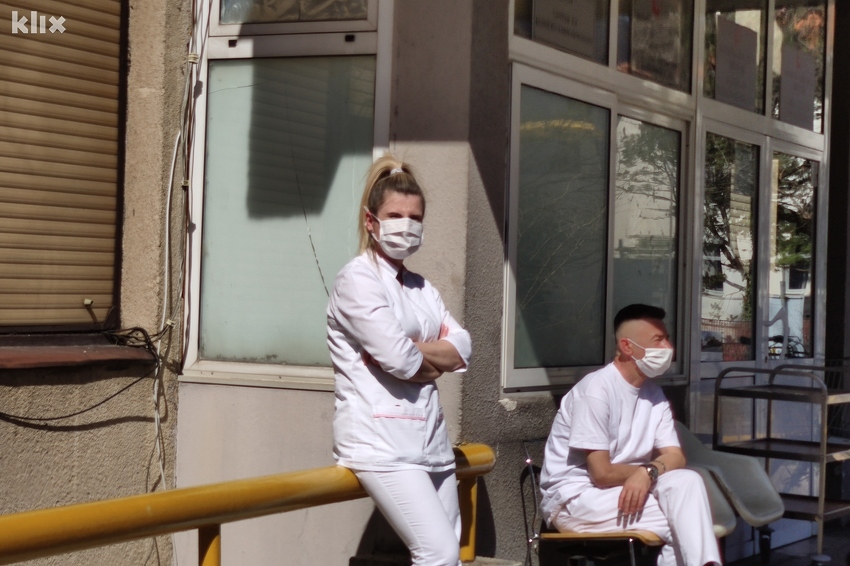 Odjel infektologije Sveučilišne kliničke bolnice u Mostaru (Foto: G. Š./Klix.ba)