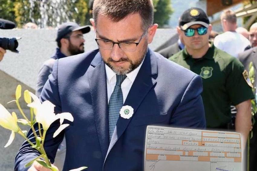 Edin Ramić Edin Ramić se odrekao dijela plaće u korist humanitarne organizacije